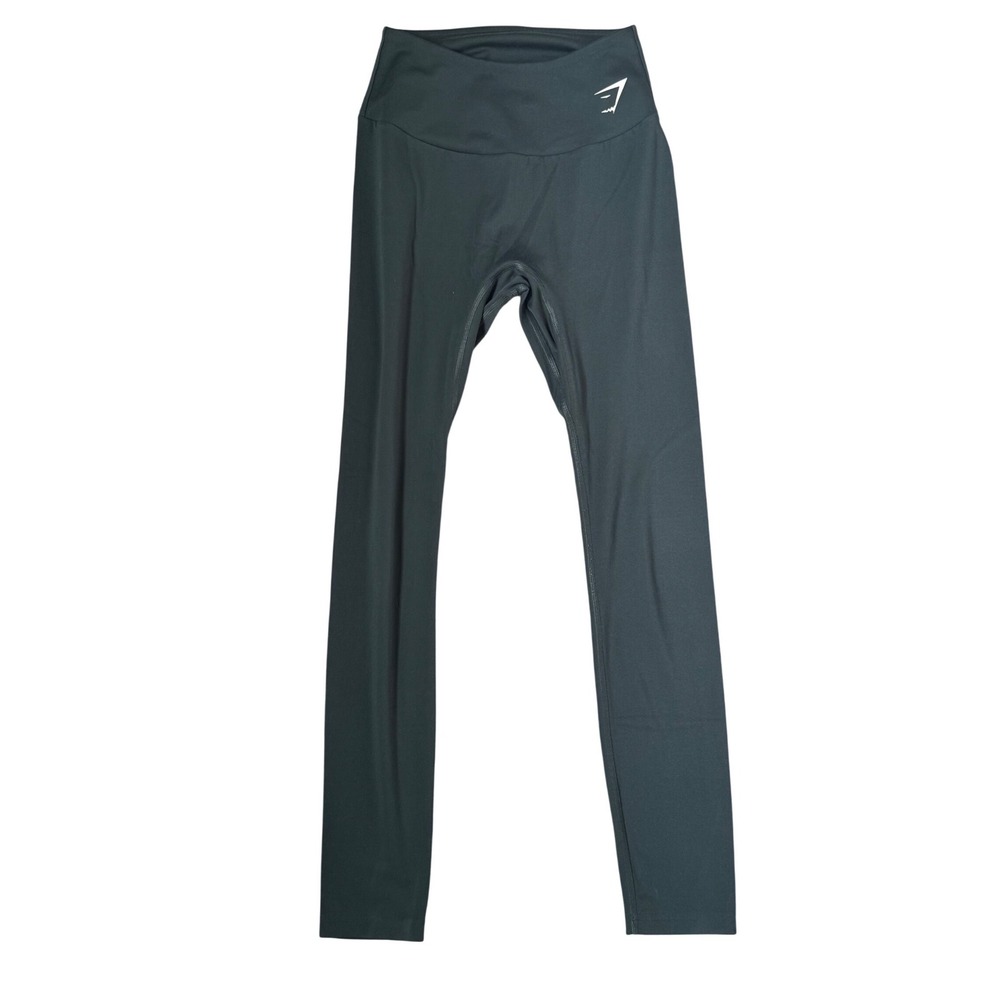 Gymshark Womens High Waisted Training‎ Leggings Green Small